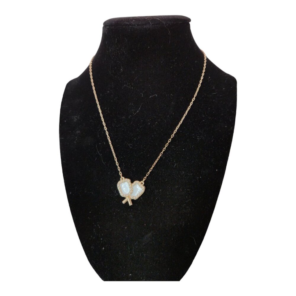 Pickleball Paddle Pendant Necklace